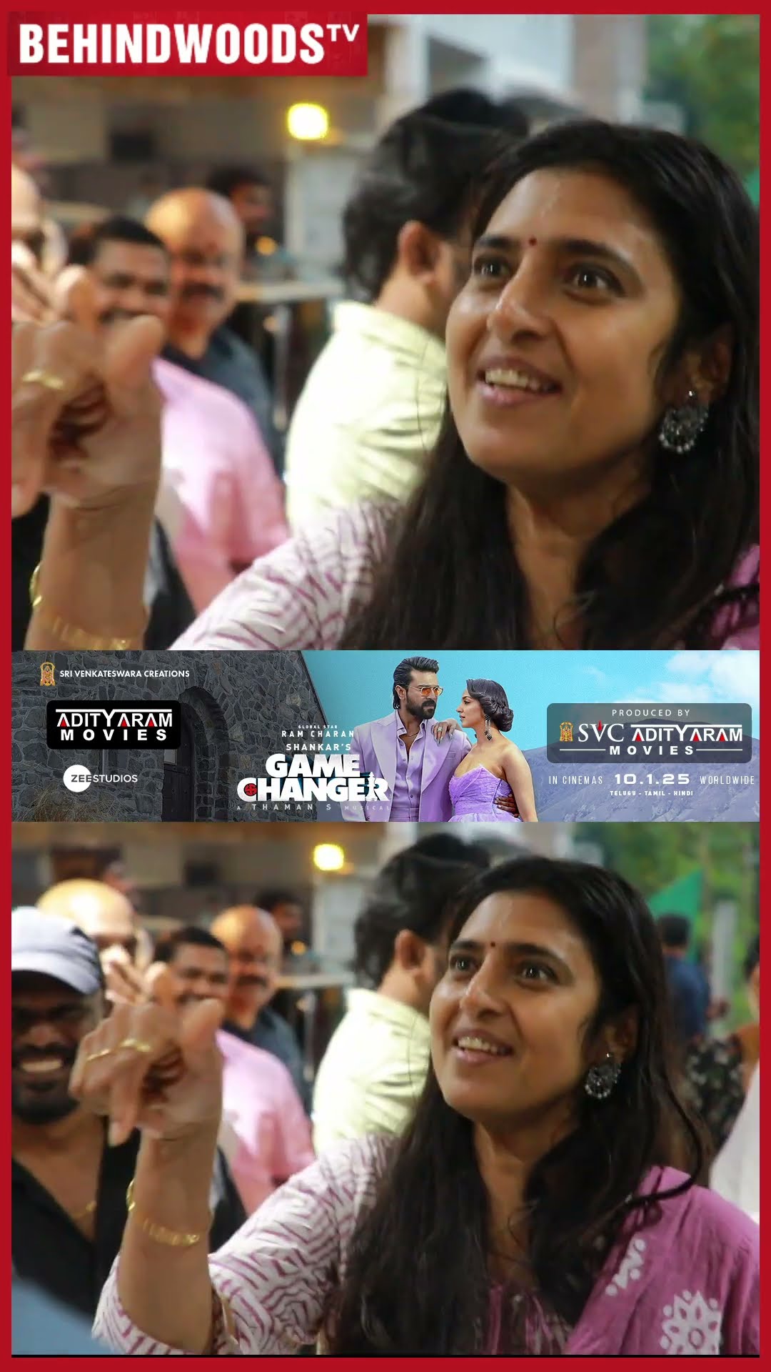 Kasthuri meets Dhanush's Father Kasthuri Raja ? Vanangaan Celebrities Show