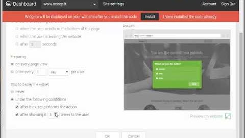Adding Getsitecontrol.com Widgets to Scoop.it Topic in Content Curation