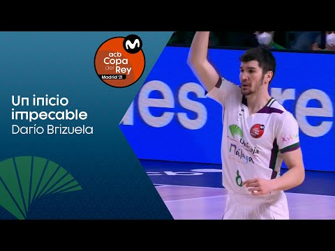 DARIO BRIZUELA domina el primer cuarto: ¡14 puntos! | Copa del Rey Madrid 2021