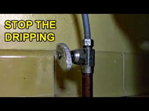 How To Fix A Leaky Bathroom Sink Shut Off Valve?