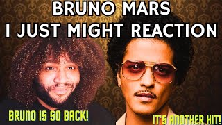 Bruno Mars I Just Might Reaction 