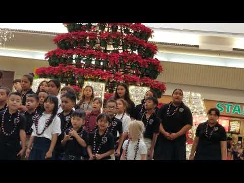 Maili Bible Schools perfomance at Kahala Mall