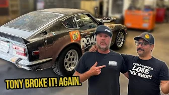 Tony Angelo Breaks My Stuff and Spills The Beans.