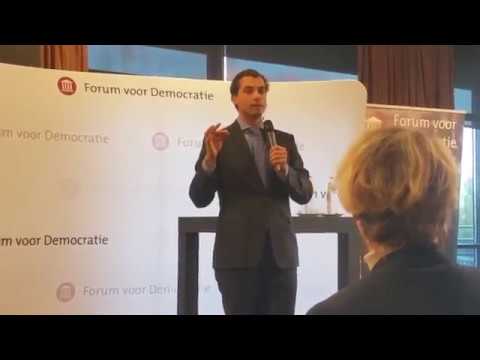 Thierry Baudet FvD bijeenkomst Dordrecht  - 17 april 2017