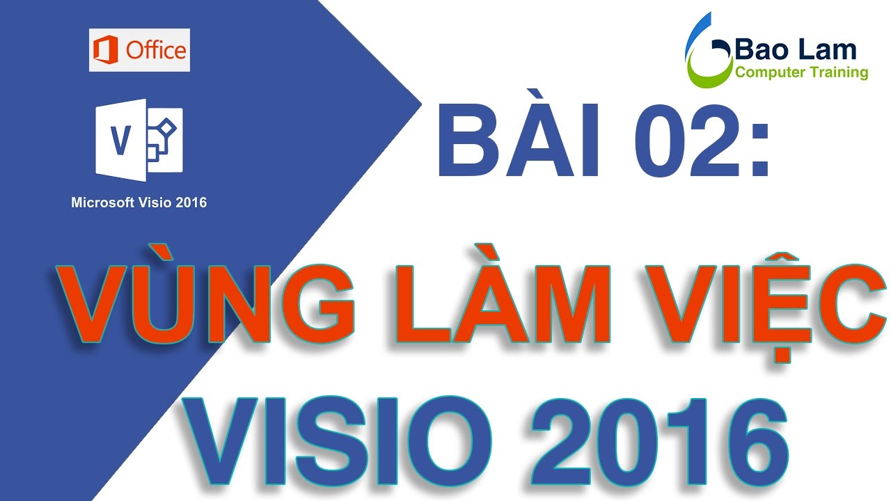 คู่มือ visio 2016 ฉบับ สมบูรณ์  New  Microsoft Visio 2016 Bài 02: Vùng làm việc trong Visio