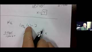 1513 6-4c Solving Basic log equations