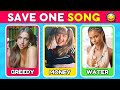 SAVE ONE SONG - Most Popular Songs EVER 🎵| Music Quiz #5