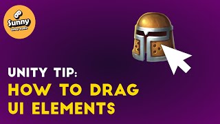 How to drag and drop UI elements in Unity