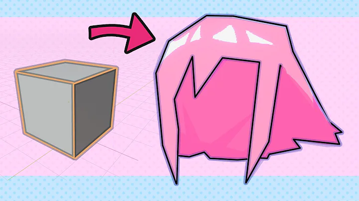 Modeling the Top of the Hair!✨ Blender 3D Character Modeling Tutorial - Part 5 [2024]