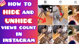 How To Hide Instagram Views Count || Instagram Reels Se Views Count Hide Kaise Kare