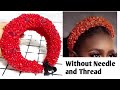 How to make a beaded headband