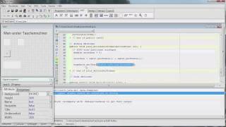 06_Fertigstellung des GUI Taschenrechners mit dem Java-Editor