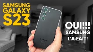 Test du Samsung Galaxy S23: SOUS LE CHARME!