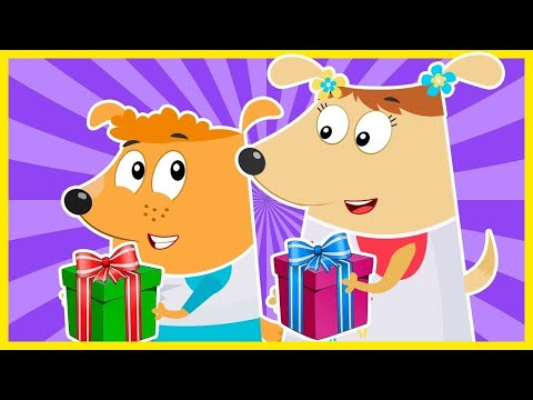 ПодыграйКа с Семейкой собачек, Кафе на Дереве и Три котёнка. Настя с папой Капуки Кануки и Бьянка