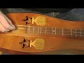 Military Inlay Mountain Dulcimer by Bill Arnold