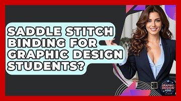 Saddle Stitch Binding For Graphic Design Students? - Graphic Design Nerd