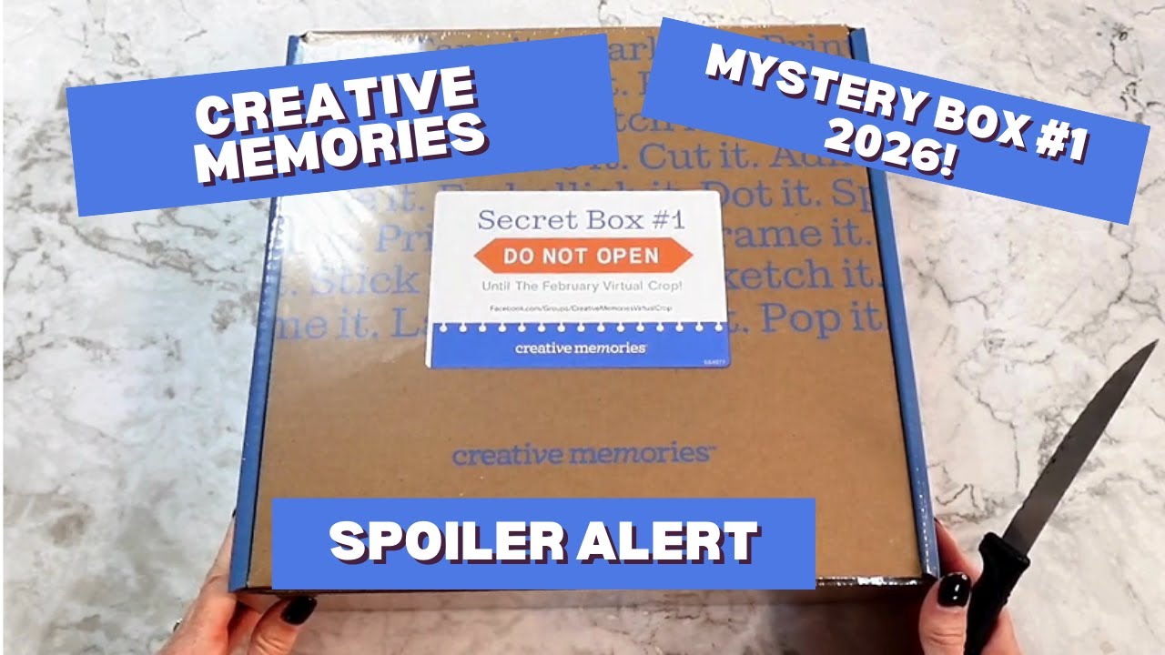 Creative Memories Mystery Box #1 for 2026 🎁 FULL SPOILER REVEAL