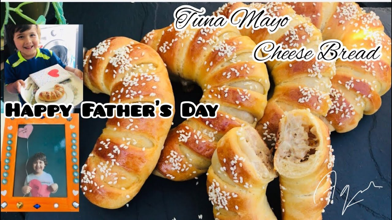 Tuna Mayo Cheese Bread Father’s Day Gift ️ YouTube