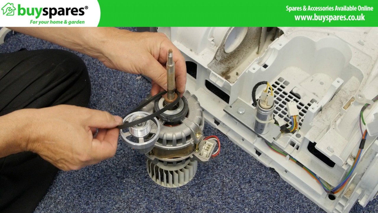 How to Replace Drive Belts and Pulley on a Beko Tumble Dryer - YouTube
