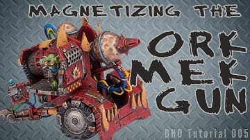 Ork Mek Gun Magnetizing Video (Deff Head Dice Tutorial 005)