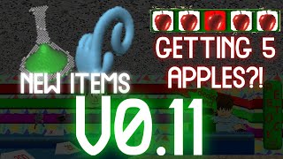 BB+: NEW UPDATE + TRYING NEW ITEMS AND GETTING 5 APPLES!!