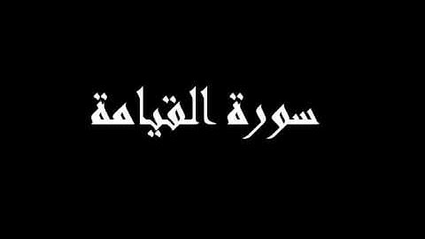 تلاوة طيبة بصوت رعد الكردي ((سورة القيامة))