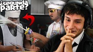 DOUGLAS REACCIONA A COCINANDO CON KAMILO Y CONFIESA LA SEGUNDA PARTE.