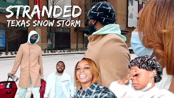 HOUSTON VLOG | STRANDED + Surviving Texas Snow Sto...