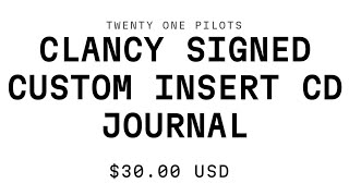 TØP Drop New Signed Merch And One Last Clancy Vinyl Variation| TØP News