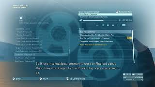 57 Skull Face's Objective 1   MGSV Tapes