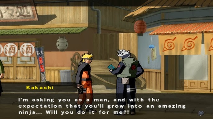 Naruto Shippuden Ultimate Ninja 5 Walkthrough Part 55 Red and Blue Crystals  (Social Quest) 