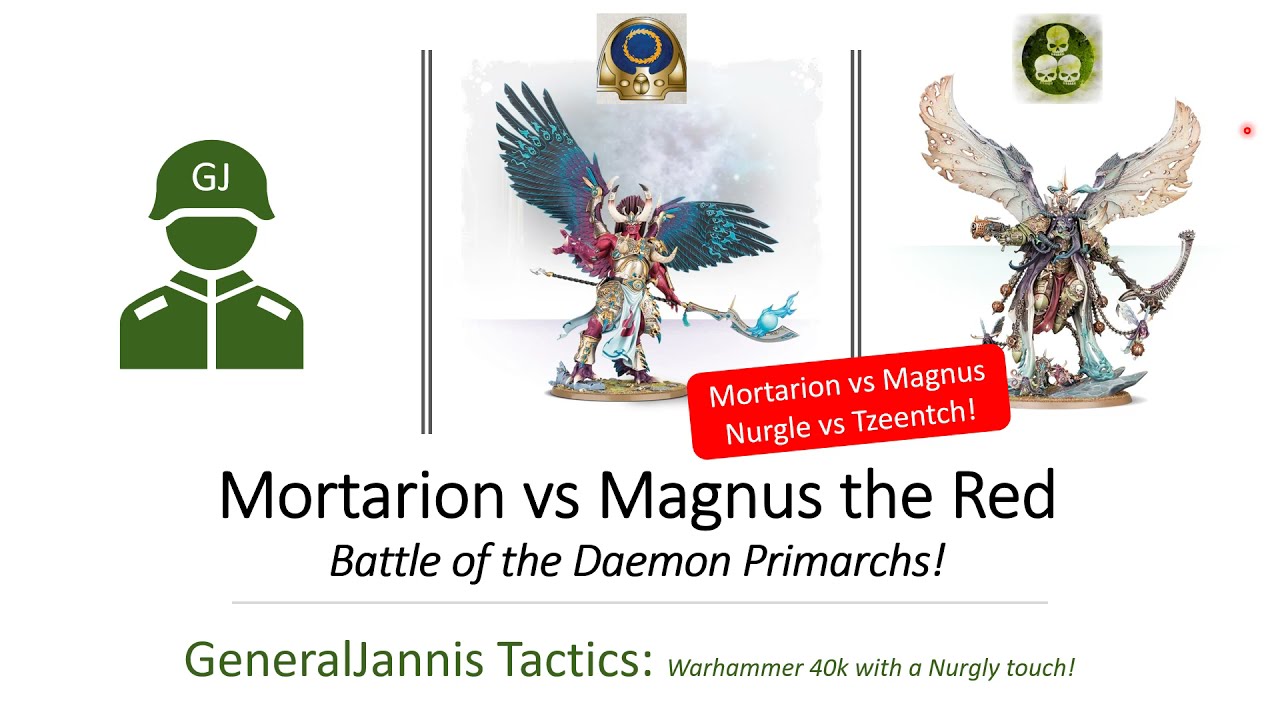 Epic 40k Magnus the Red Daemon Primarch of Tzeentch - MiniWars