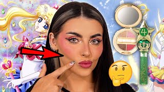 Wait..Sailor Moon does MAKEUP!? Let's try it! (Brutally honest review)