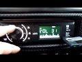 AEG AR 4027 car stereo operating YouTube