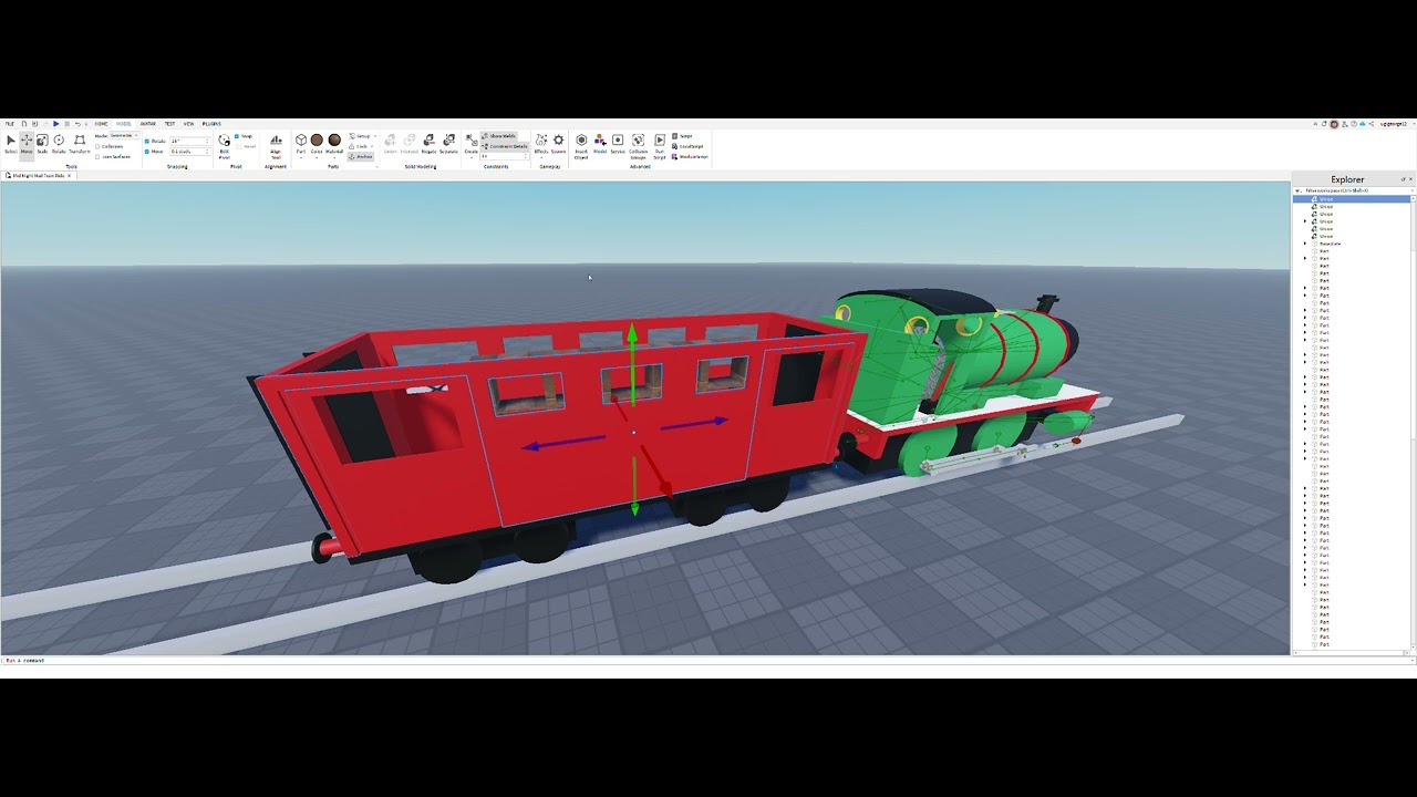 Thomas Game! Ride Progress of my Thomas Ride Themed Game :) - YouTube