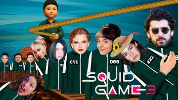 Celebrities in Squid Game Season 3 | Jump Rope