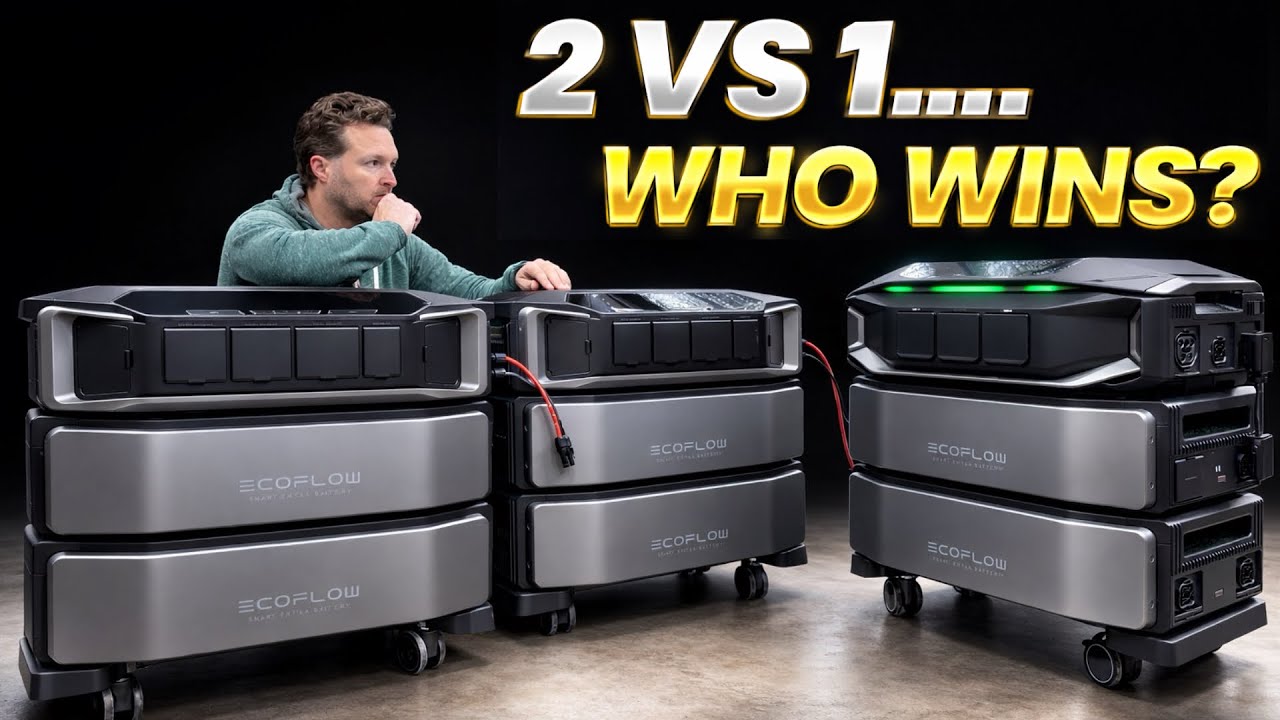 Ecoflow Delta Pro Ultra x2- VS Single Delta Pro Ultra X!