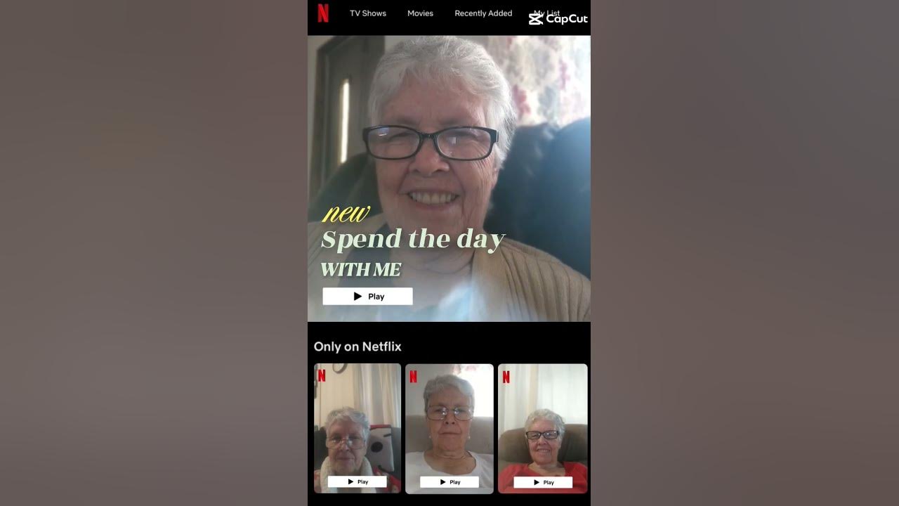 Thanks for the reminder to remind Netflix to get a new series spend the day with me in the phone