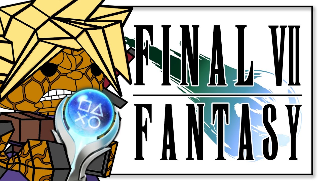 El PLATINO del FINAL FANTASY 7 ORIGINAL es una cosa...