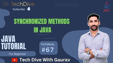 Synchronized methods in java with example | multithreading in Java | Tutorial #67