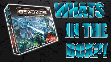 Deadzone 3rd edition by Mantic Games Unboxing