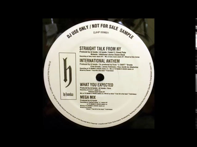 DJ Honda - What You Expected - YouTube