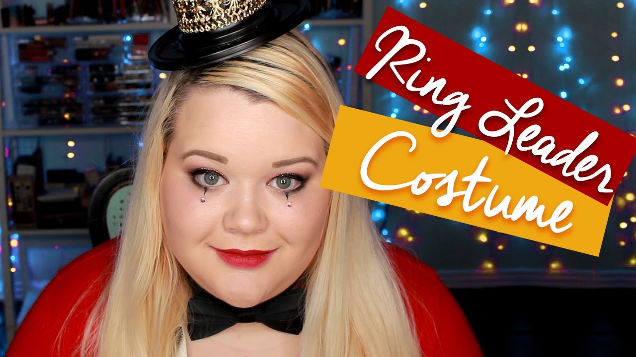 Circus Ring Leader Halloween Tutorial | Halloweensday - YouTube
