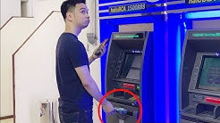 Mumpung sepi, nguras ATM dulu pake HP... - Durasi: 12.23. 