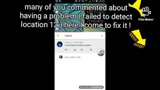 Unable to detect location 12 "FIX"  ● technically pro ● screenshot 5