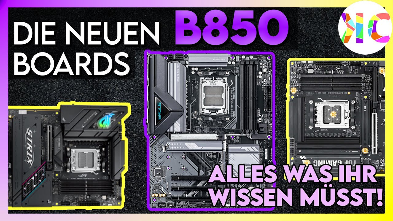 So gut sind die neuen AMD B850 Mainboards