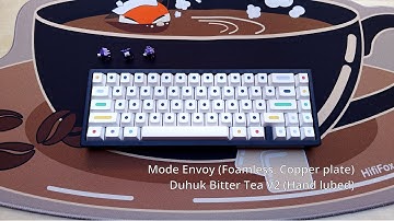 SCRATCHY, CLACKY and tactile | Duhuk Bitter Tea V2 | Mode Envoy | sound test