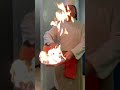 Flaming Cheese