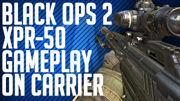 BO2: XPR-50 Sniper Gameplay!