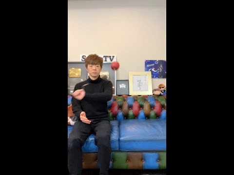 ノールックりんごの達人 #Shorts